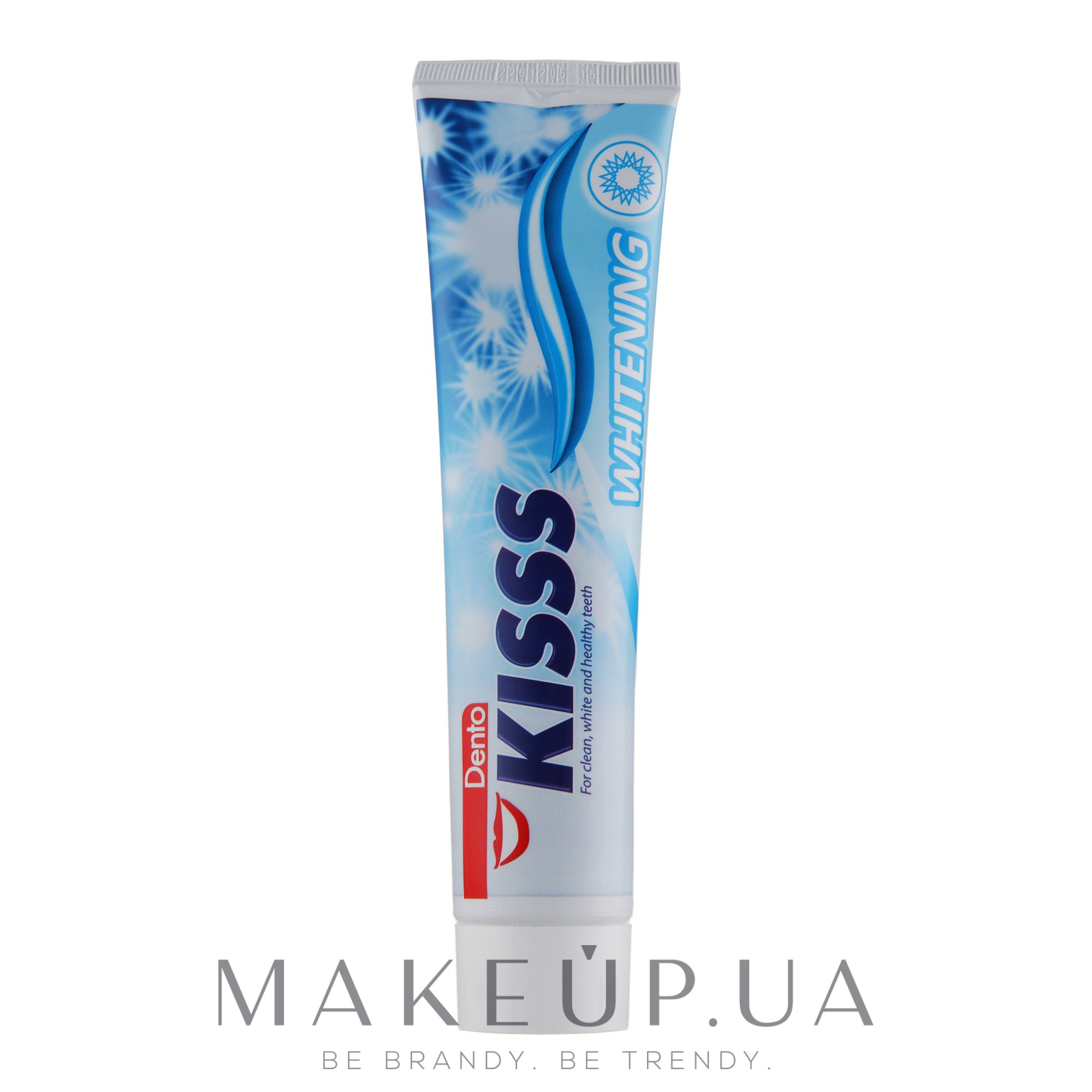 Зубна паста відбілювальна - Astera Dento Kisss Whitening — фото 125ml