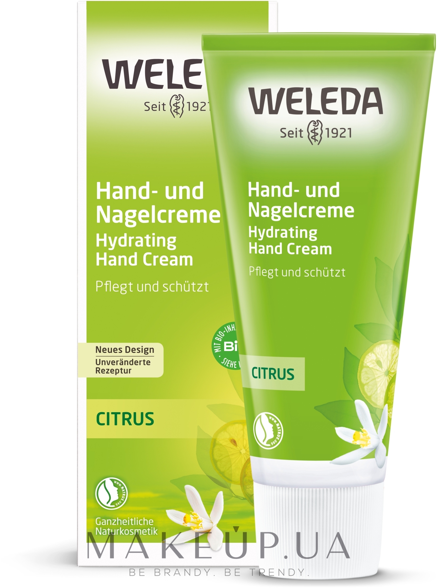 Цитрусовый крем для рук и ногтей - Weleda Citrus Hand- und Nagelcreme — фото 50ml