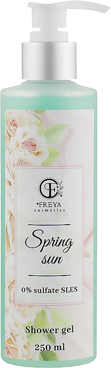 Безсульфатный гель для душа - Freya Cosmetics Spring Sun Shower Gel — фото N1