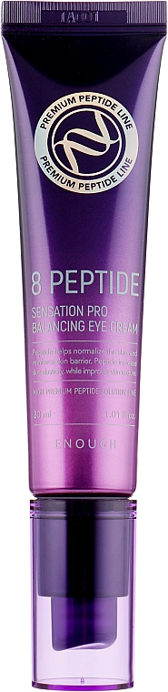 Антивозрастной крем для век с пептидами - Enough 8 Peptide Sensation Pro Balancing Eye Cream