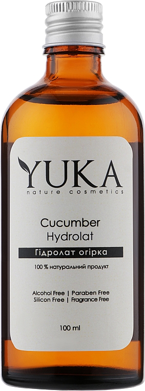 Гідролат огірка - Yuka Hydrolat Cucumber — фото N1