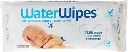 Духи, Парфюмерия, косметика Детские влажные салфетки 60шт - WaterWipes Baby Wipes