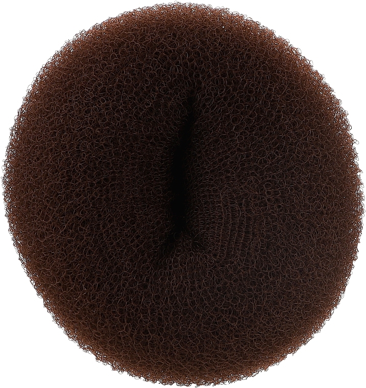 Валик для зачіски, 15х6.5 см, коричневий - Ronney Professional Hair Bun 056 — фото N1