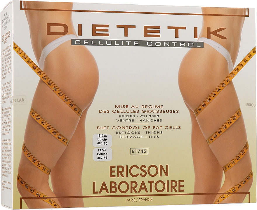 Набір для зменшення целюліту - Ericson Laboratoire Dietetik Technic Box (cr/150ml + cr/150ml) — фото N1