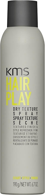 Сухий текстурувальний спрей для волосся - KMS California Hair Play Dry Texture Spray — фото N1