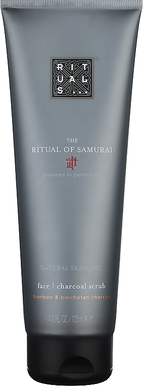 Скраб для лица с древесным углём - Rituals The Ritual Of Samurai Charcoal Face Scrub  — фото N3