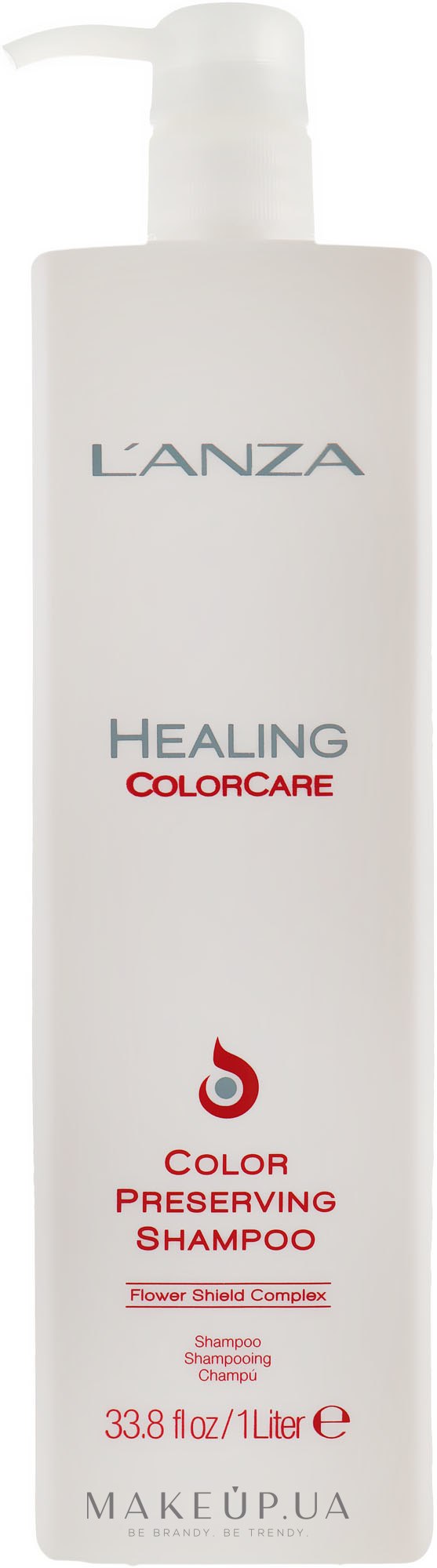 Шампунь для захисту кольору волосся - L'Anza Healing ColorCare Color-Preserving Shampoo — фото 1000ml