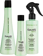 Набір - Phytorelax Laboratories Keratin Curly Intensive Hair Treatment Kit (shm/250ml + cond/100ml + h/spray/200ml) — фото N2