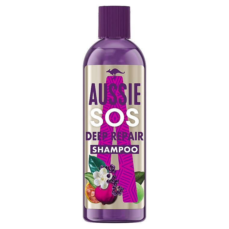 Шампунь для глибокого відновлення волосся - Aussie Hair SOS Deep Repair Shampoo
