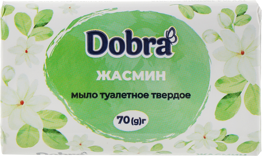 Туалетное мыло "Жасмин" - Мыловаренные традиции Bovary Dobra — фото N1
