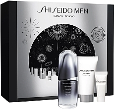 Духи, Парфюмерия, косметика Набор - Shiseido Men Skincare Gift Set (concentrate/30ml + cleanser/30ml + cr/5ml)