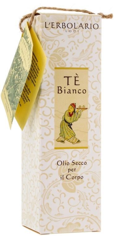 Обезвоженное масло для тела "Белый чай" - L'Erbolario TE Bianco Olio Secco Per Il Corpo