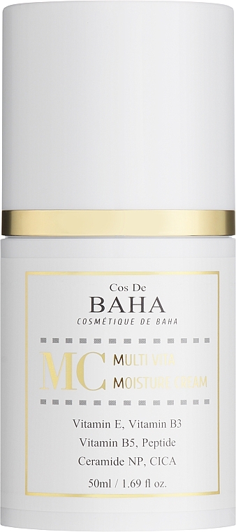 Крем для обличчя - Cos De BAHA Multi Vita Moisture Cream — фото N1