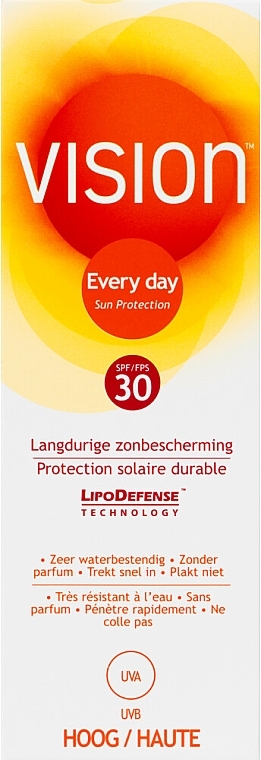 Солнцезащитный крем SPF30 - Vision Every Day Sun Protection SPF30 Sun Cream — фото N4