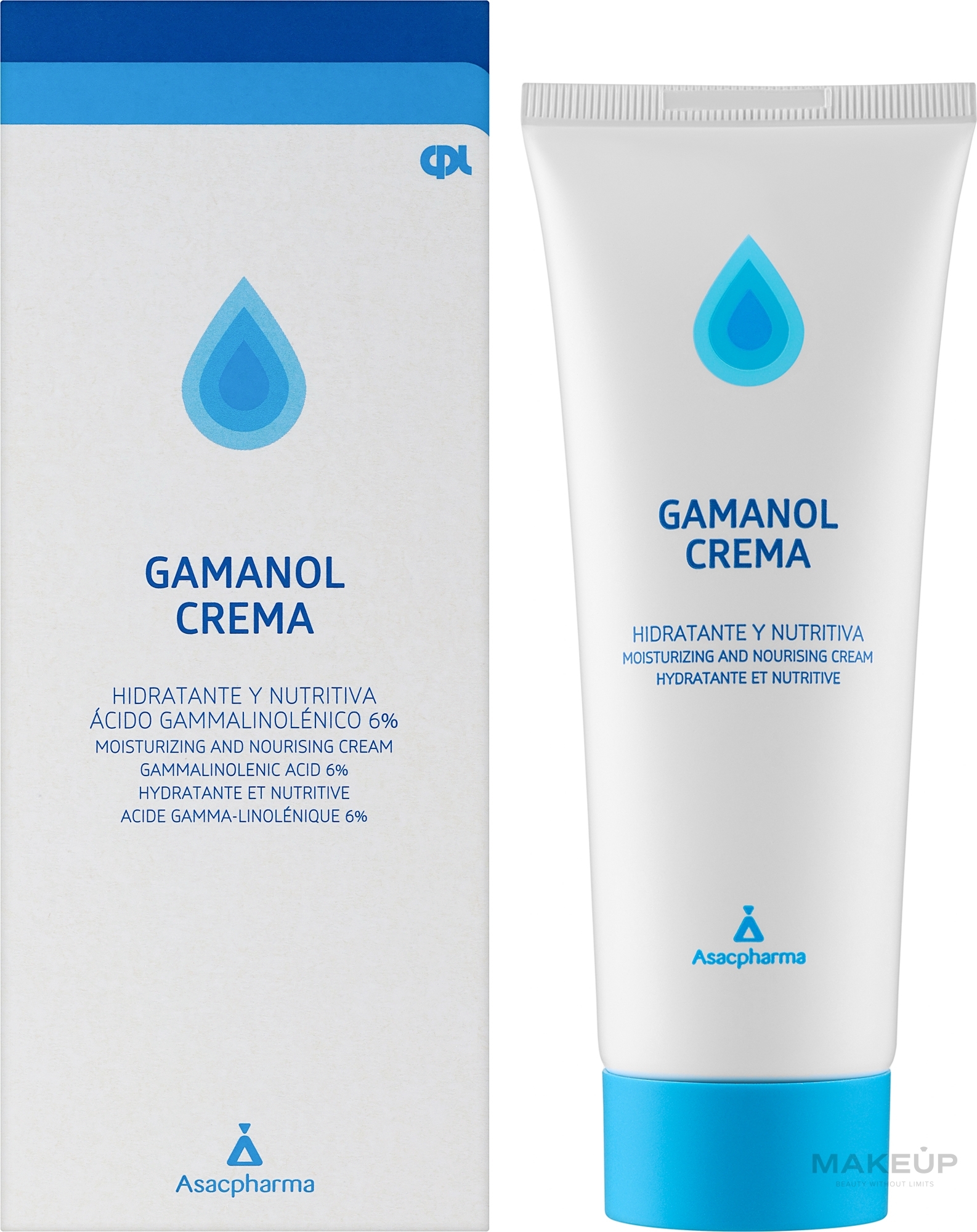 Крем для тіла - Asacpharma Cpi Gamanol Crema — фото 100ml