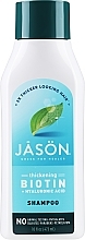 Шампунь для волос возобновляющий "Биотин" - Jason Natural Cosmetics Restorative Biotin Shampoo — фото N1