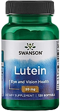 Парфумерія, косметика Харчова добавка "Лютеїн", 20 мг - Swanson Lutein