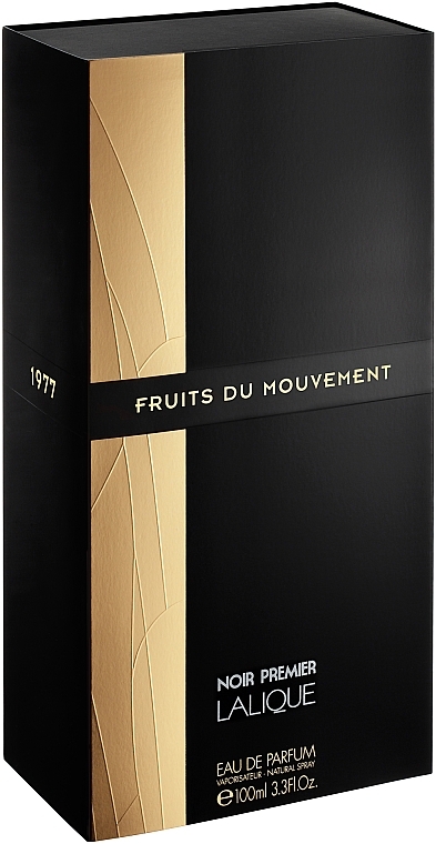 Lalique Noir Premer Fruits du Mouvement 1977 - Парфюмированная вода — фото N6