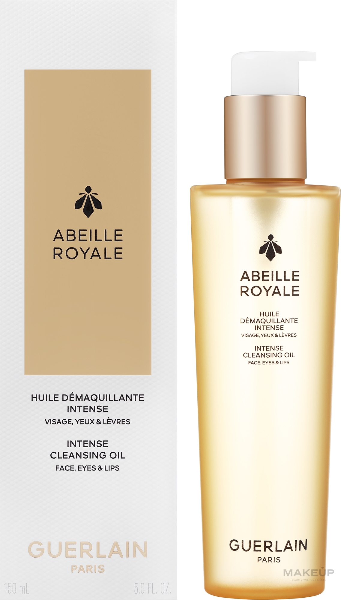 Очищающее масло для лица - Guerlain Abeille Royale Anti-Pollution Cleansing Oil — фото 150ml