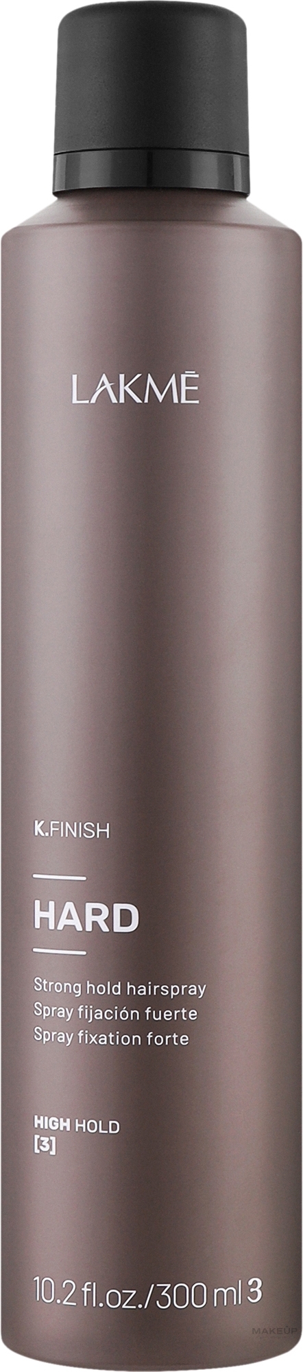 Лак для волосся сильної фіксації - Lakme K.Finish Hard Strong Hold Hair Spray — фото 300ml