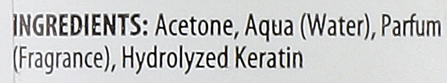 Рідина для зняття лаку з ацетоном і кератином - Parisienne Italia L'acetone Express Nail Polish Remover With Keratin — фото N3