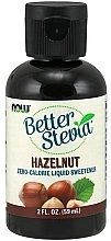 Парфумерія, косметика Рідкий підсолоджувач "Лісовий горіх" - Now Foods Better Stevia Liquid Hazelnut