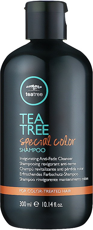 Бодрящий шампунь для окрашенных волос - Paul Mitchell Tea Tree Special Color Shampoo — фото N1
