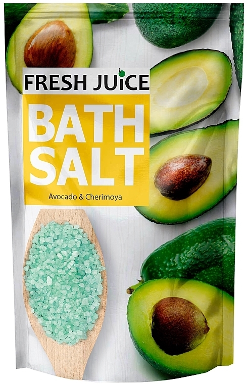 Соль для ванны дой-пак - Fresh Juice Avocado & Cherimoya 