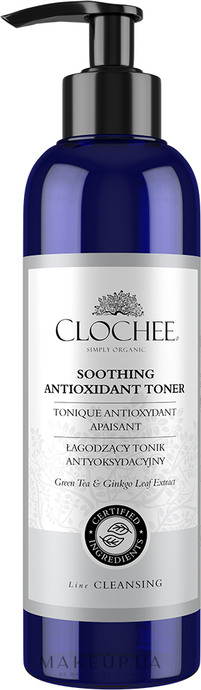 Заспокійливий тонік-антиоксидант - Clochee Soothing Antioxidant Toner — фото 250ml