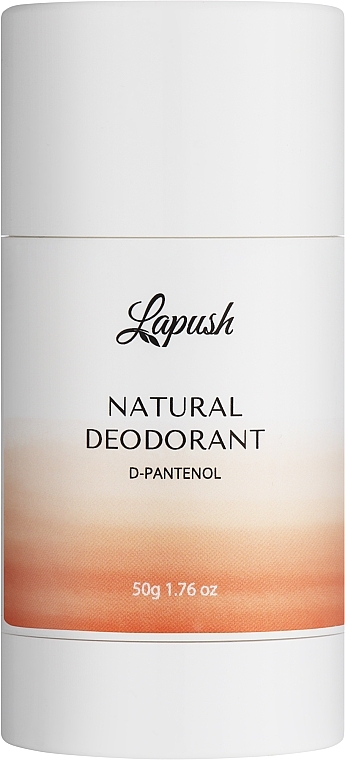 Натуральний парфумований дезодорант з Д-пантенолом - Lapush D-panthenol Natural Deodorant