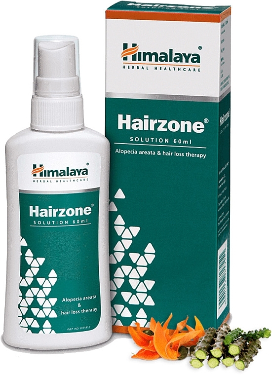 Спрей проти випадіння волосся - Himalaya Herbals Hairzone Solution Anti Hair Loss — фото N2