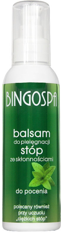 Бальзам для ног склонных к потливости - BingoSpa Balm For Feet Prone To Sweat — фото N1