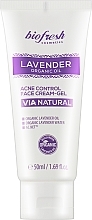 Духи, Парфюмерия, косметика Акне-контроль крем-гель для лица - BioFresh Lavender Organic Oil Acne Control Face Cream-Gel