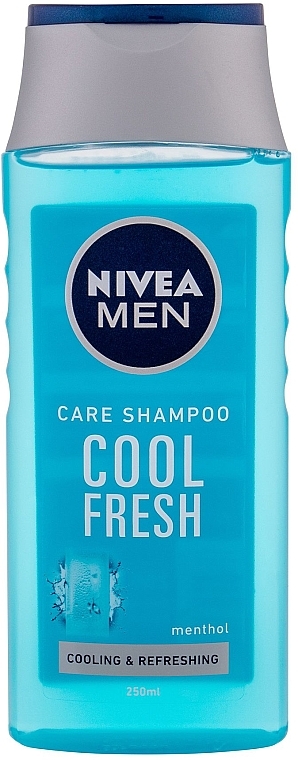 Шампунь для мужчин "Экстремальная свежесть" - NIVEA MEN Cool Fresh Mentol Shampoo — фото N2