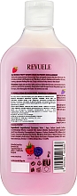 Крем для душу з малиною й ожиною - Revuele Fruity Shower Cream Raspberry and Blackberry — фото N2
