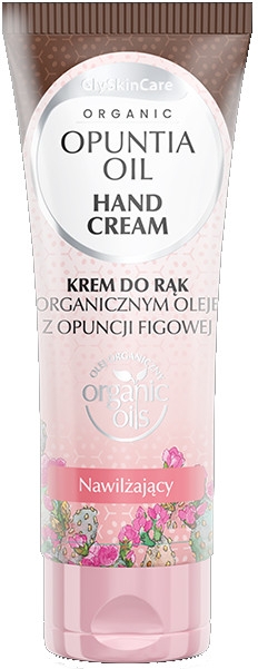 Крем для рук с органическим маслом опунции - GlySkinCare Organic Opuntia Oil Hand Cream — фото N1