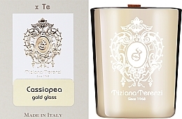 Духи, Парфюмерия, косметика Tiziana Terenzi Luna Collection Cassiopea Gold Glass - Парфюмированная свеча