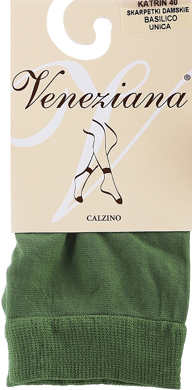 Носки для женщин "Katrin", 40 Den, basilico - Veneziana — фото N1