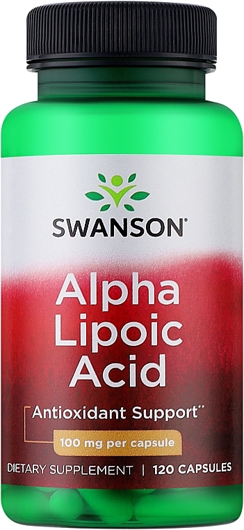 Харчова добавка "Альфа-ліпоєва кислота" - Swanson Alpha Lipoic Acid — фото N1