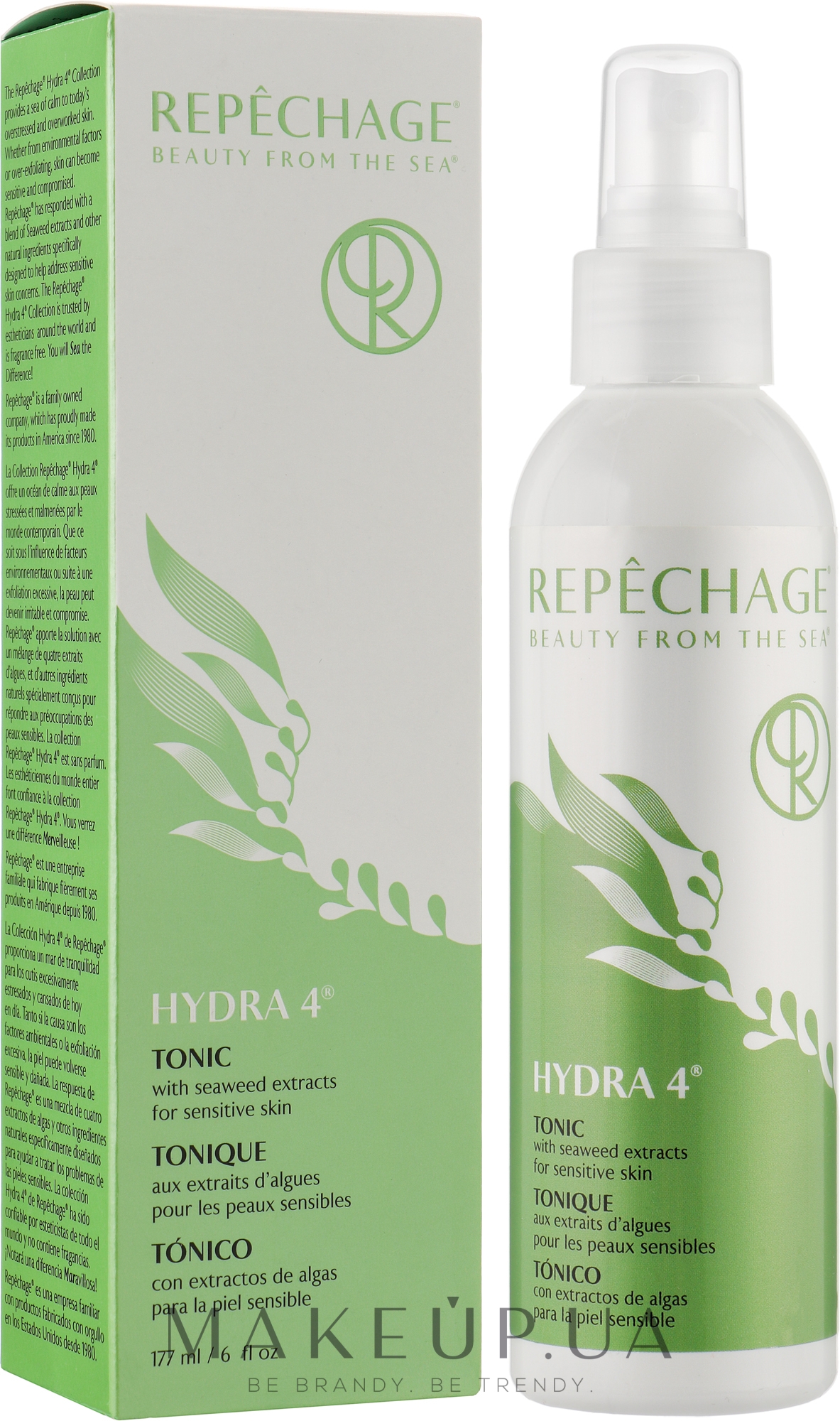 Тоник для чувствительной кожи - Repechage Hydra 4 Tonic — фото 177ml
