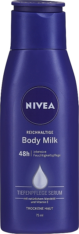 Живильне молочко для тіла - NIVEA Nourishing Body Milk 48H (міні) — фото N1