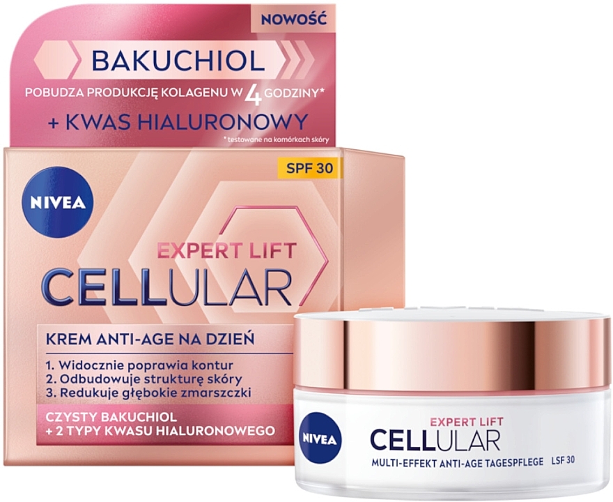 Набір - Nivea Cellular Expert Lift Duopack (f/cr/50ml + f/ser/30ml) — фото N2