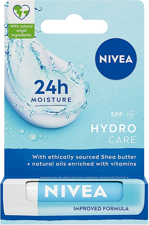 Бальзам-уход для губ - NIVEA Hydrocare SPF 15