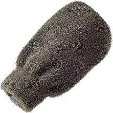 Духи, Парфюмерия, косметика Спа-рукавица из льна MT04, 23 см, серая - Hydrea London Natural Linen Spa Mitt