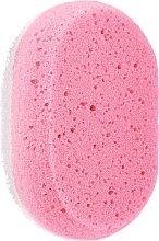 Губка для душа, овальная, светло-розовая - LULA — фото N1