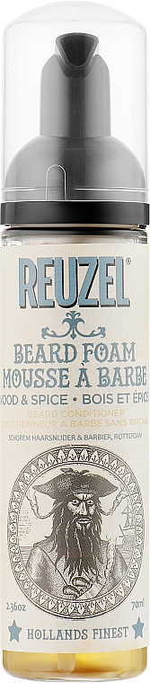 Набор - Reuzel Wood and Spice Beard Try Me Kit (balm/35g + foam/70ml ) — фото N3