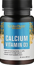 Вітаміни Кальцій D3 №90, 800 мг - Голден-фарм — фото N1