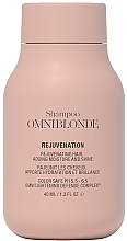 Духи, Парфюмерия, косметика Увлажняющий шампунь для светлых волос - Omniblonde Rejuvenation Shampoo (мини)