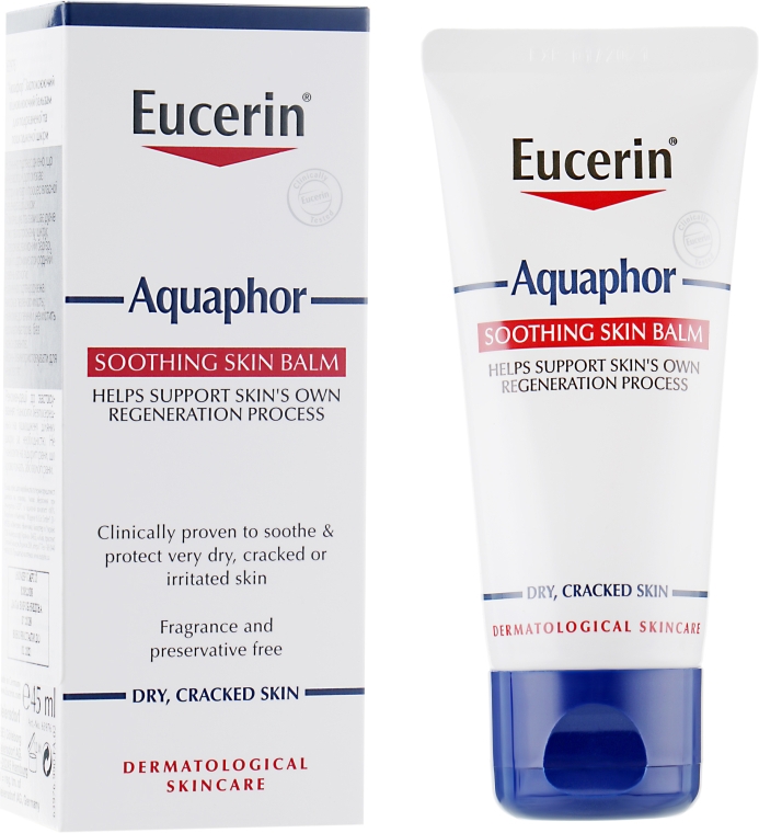 Крем-бальзам, що відновлює цілісність шкіри - Eucerin Aquaphor Healing Ointment — фото N2