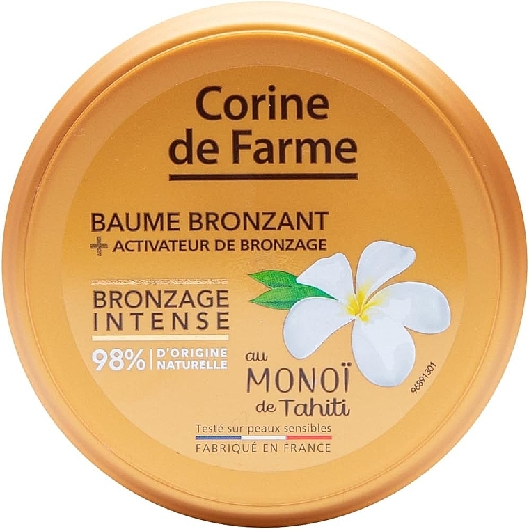 Бронзувальний бальзам для тіла з Моної де Таїті - Corine De Farme — фото N1